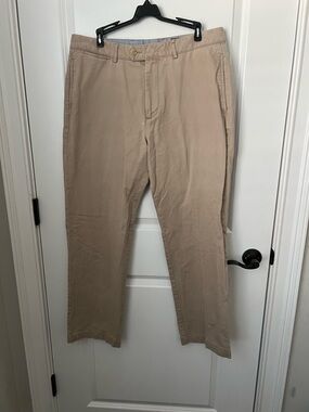 Daniel Cremieux Khaki Straight-Leg Chinos 35X32